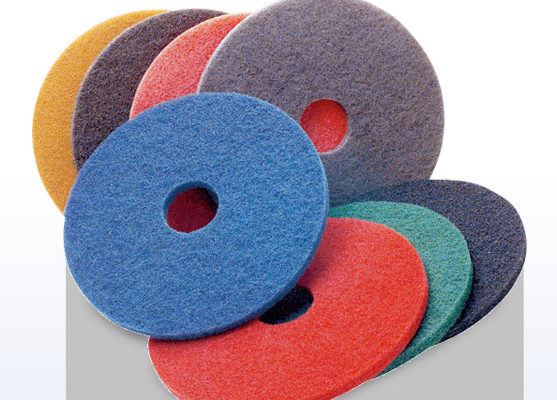 pads for floor buffers and cleaning equipment